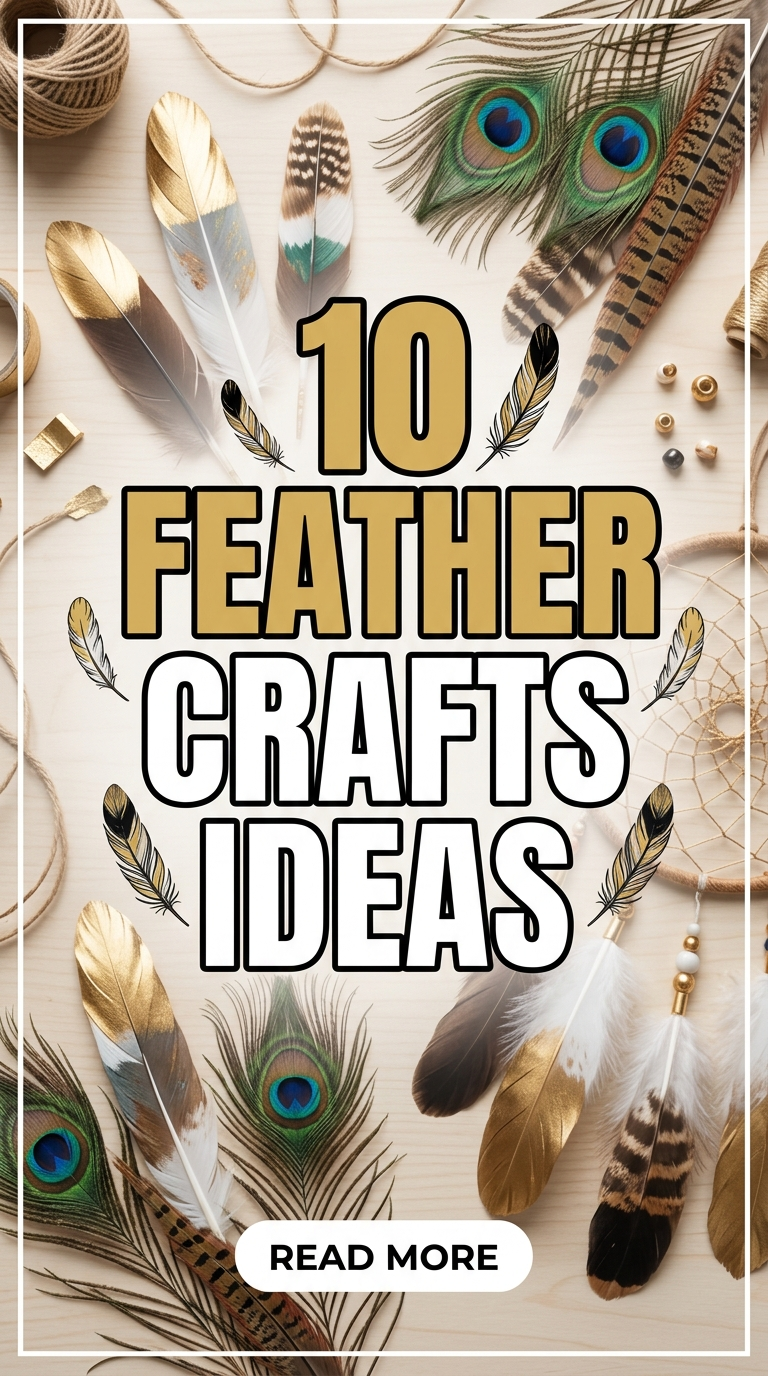 10 Feather Crafts Ideas