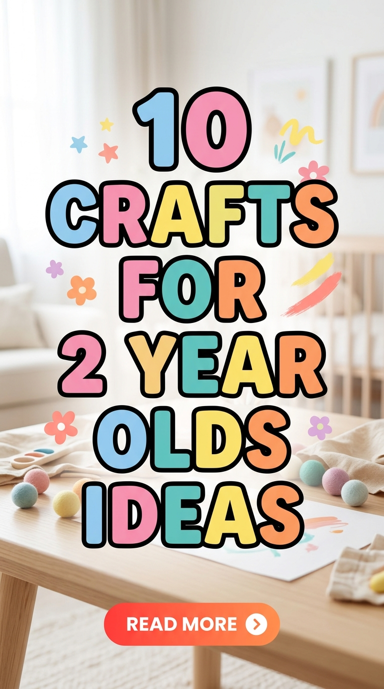 10 Crafts For 2 Year Olds Ideas