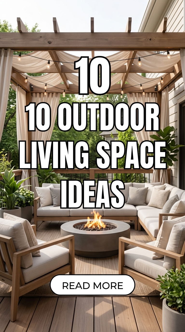10 Outdoor Living Space Ideas