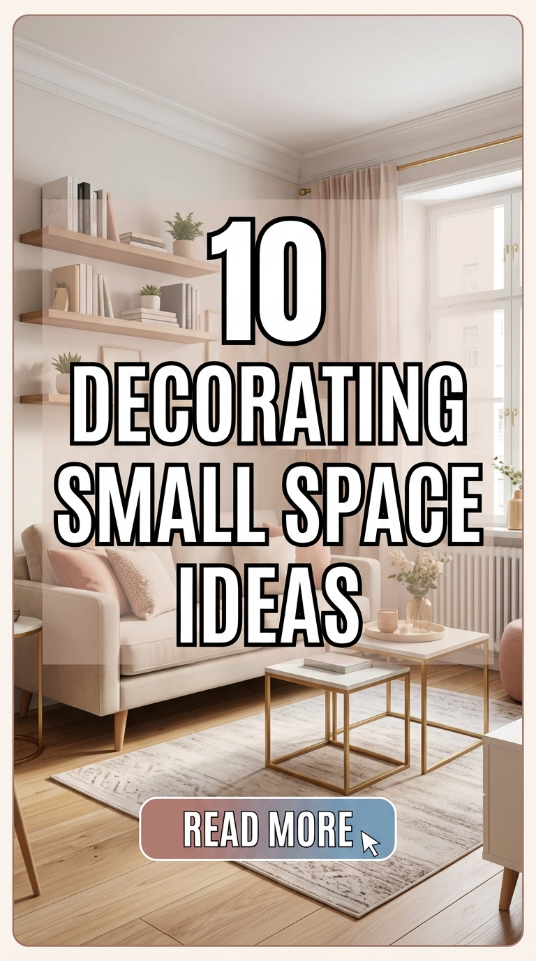 10 Decorating Small Space Ideas