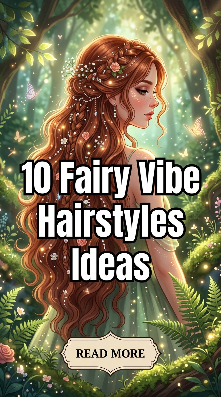 10 Fairy Vibe Hairstyles Ideas