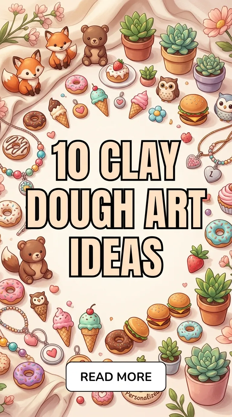 10 Clay Dough Art Ideas