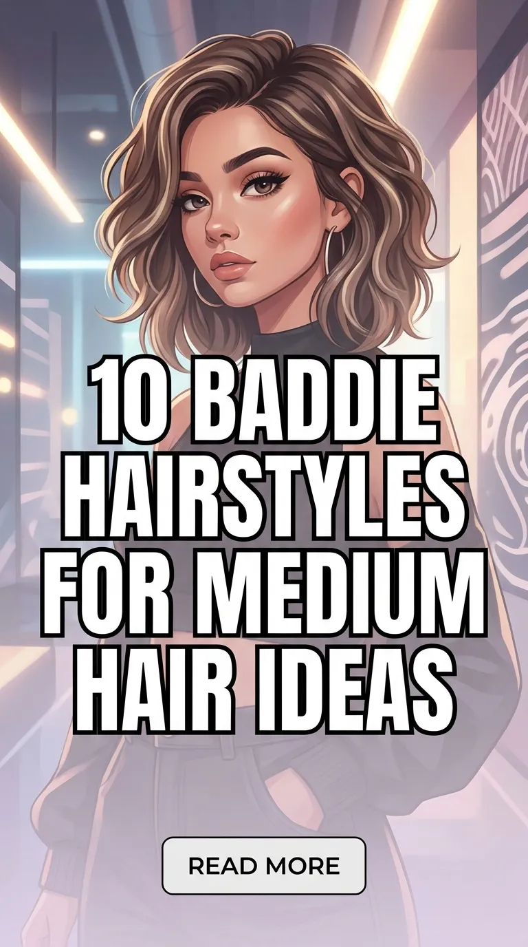 10 Baddie Hairstyles for Medium Hair Ideas