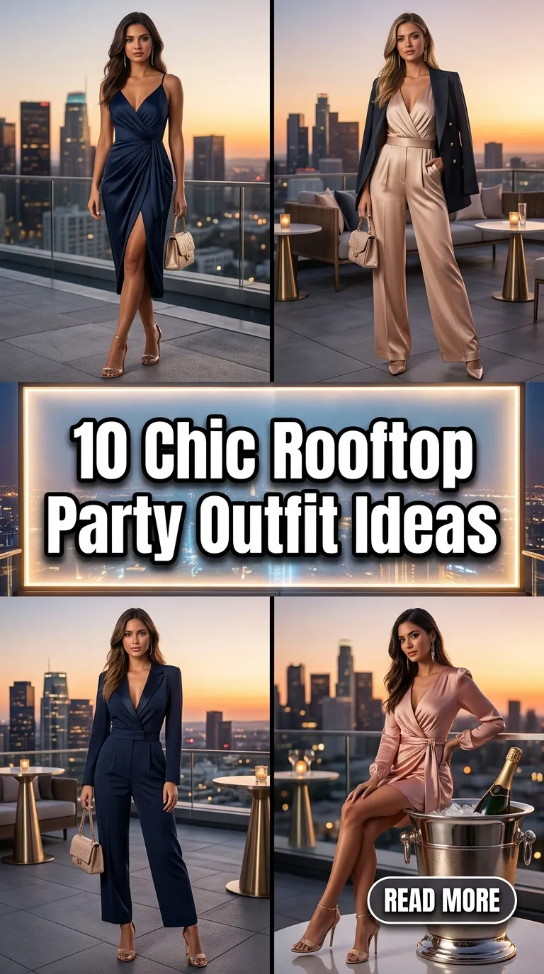 10 Chic Rooftop Party Outfit Ideas