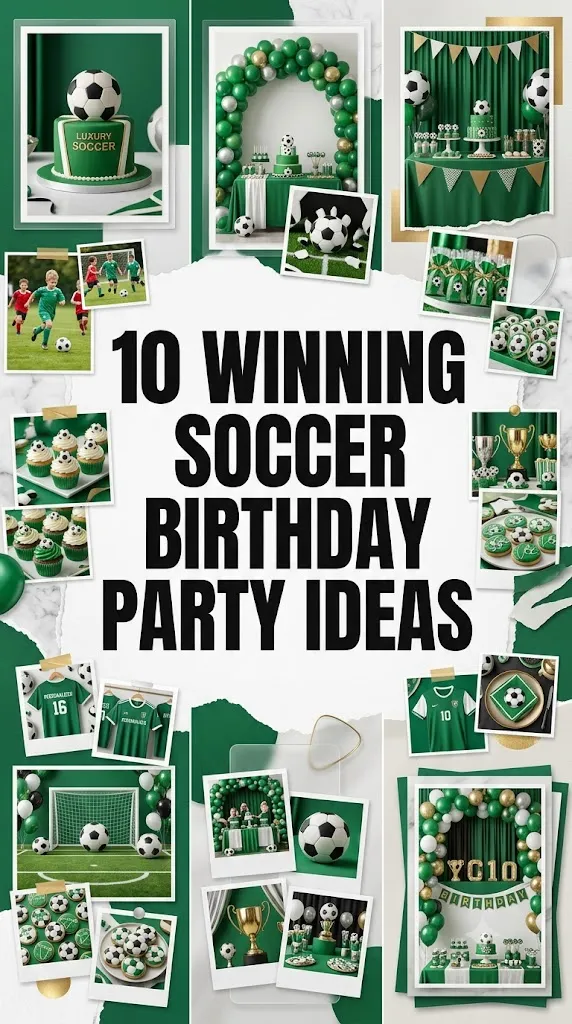 10 Winning Soccer Birthday Party Ideas