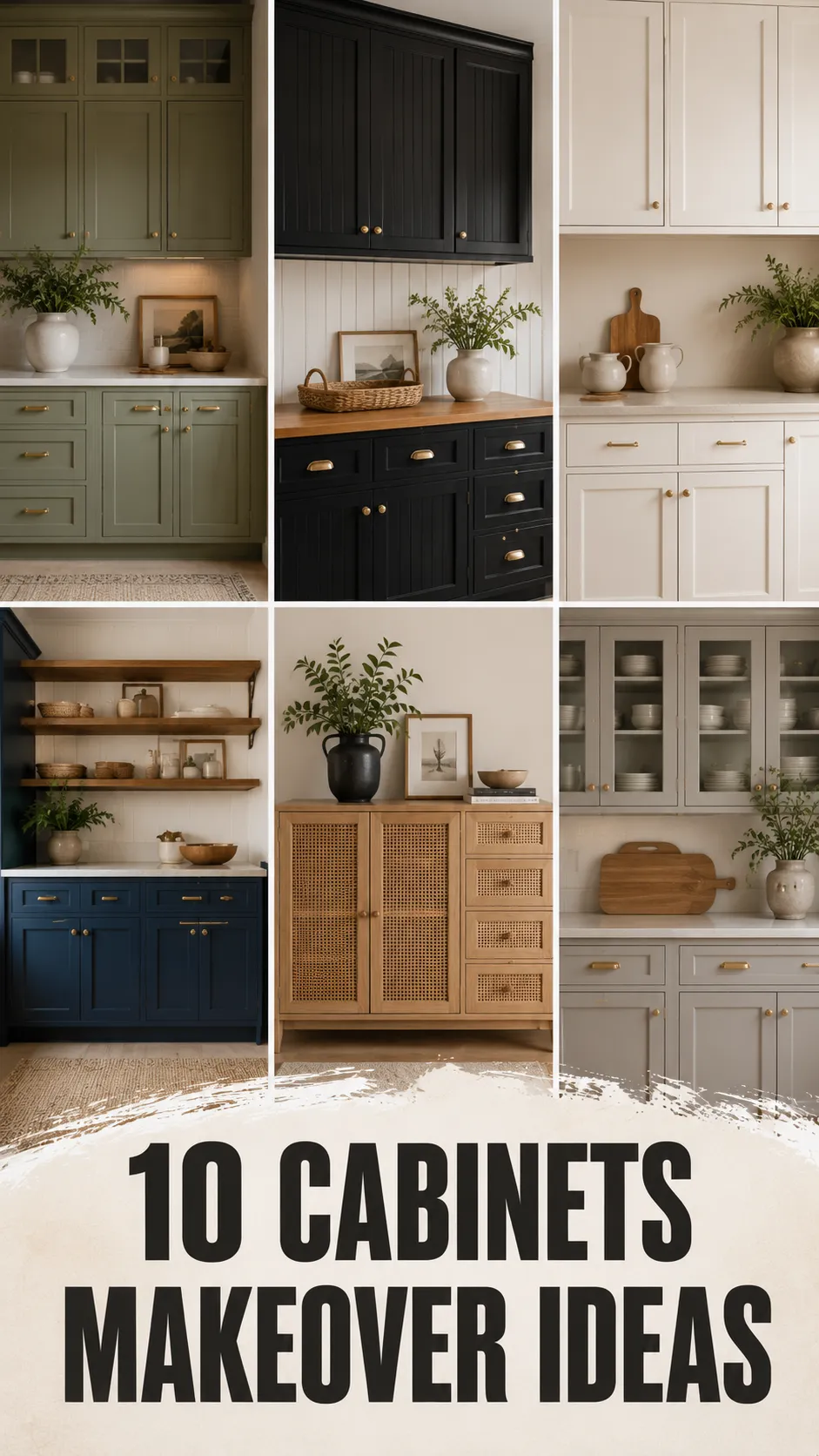 10 Cabinets Makeover Ideas For Budget Kitchen