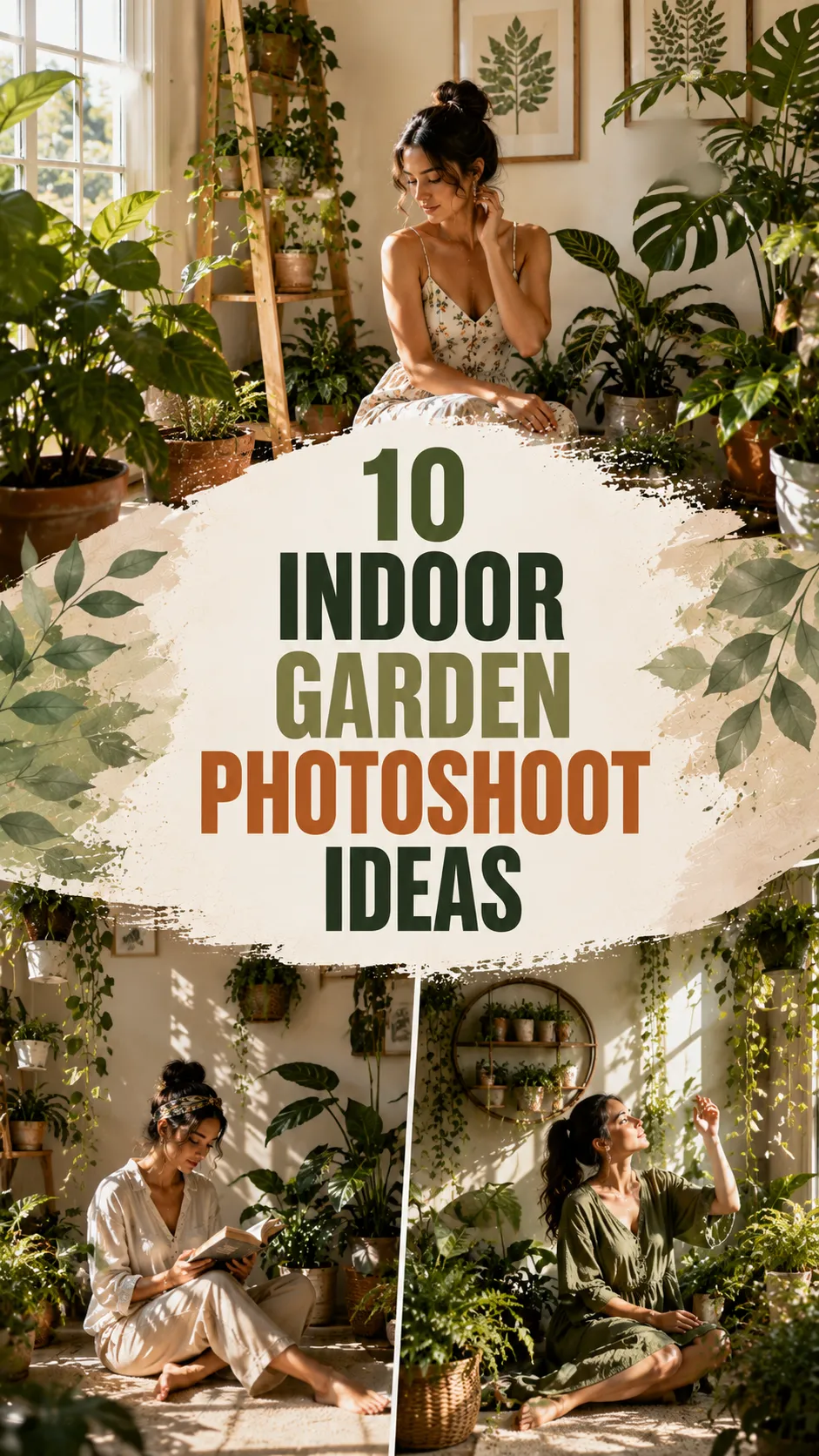 10 Indoor Garden Photoshoot Ideas